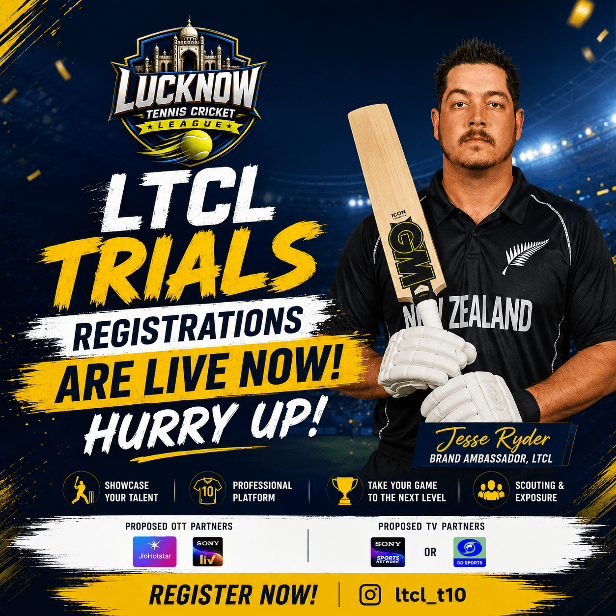 LTCL trials registrations live - hurry up